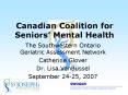 Canadian Coalition for Seniors PowerPoint PPT Presentation