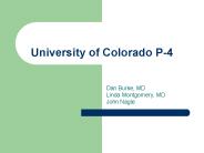 University of Colorado P-4