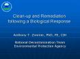 Clean-up and Remediation following a Biological Response PowerPoint PPT Presentation