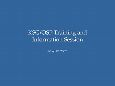 presentation player overlay