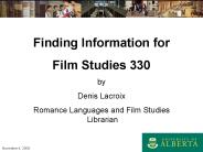 Finding Information for