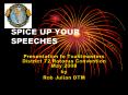 SPICE UP YOUR SPEECHES PowerPoint PPT Presentation