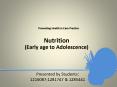 Nutrition PowerPoint PPT Presentation