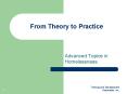 From Theory to Practice PowerPoint PPT Presentation