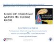 Patients with irritable bowel syndrome IBS in general practice PowerPoint PPT Presentation