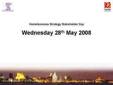 Homelessness Strategy Stakeholder Day