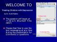 Treating Children with Depression PowerPoint PPT Presentation