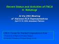 Recent Status and Activities of FNCA H' Nakasugi At the 26th Meeting of National RCA Representatives PowerPoint PPT Presentation
