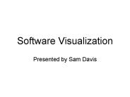 Software Visualization