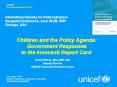 International Society for Child Indicators Inaugural Conference, June 2628, 2007 Chicago, USA Childr PowerPoint PPT Presentation
