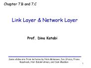Link Layer