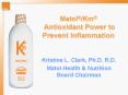 MatolKm Antioxidant Power to Prevent Inflammation PowerPoint PPT Presentation