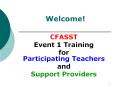 CFASST PowerPoint PPT Presentation