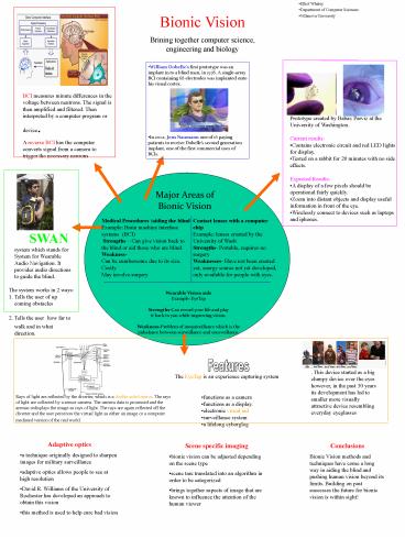 Template for poster presentations