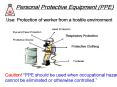 Personal Protective Equipment PPE PowerPoint PPT Presentation