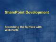 SharePoint Development PowerPoint PPT Presentation