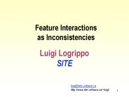 Luigi Logrippo SITE