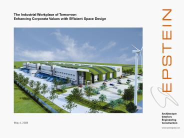 The Industrial Workplace of Tomorrow