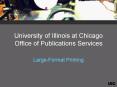 University of Illinois at Chicago Office of Publications Services PowerPoint PPT Presentation