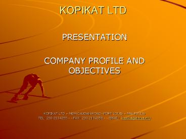 KOPIKAT LTD