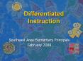 Differentiated Instruction PowerPoint PPT Presentation