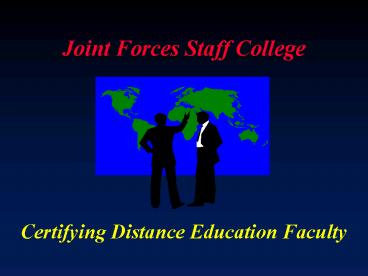 Joint Forces Staff College
