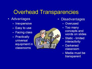 presentation player overlay