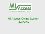 MIAccess Online System Overview