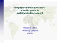 Geographical Indications (GIs): a tool to promote sustainable development PowerPoint PPT Presentation