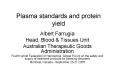 Plasma standards and protein yield PowerPoint PPT Presentation