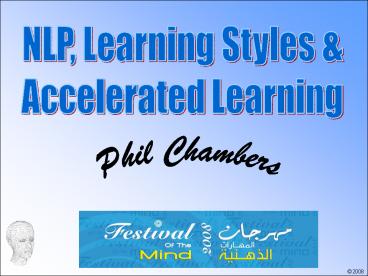 NLP, Learning Styles presentation | free to view
