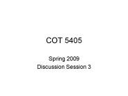 COT 5405