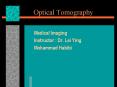 Optical Tomography PowerPoint PPT Presentation