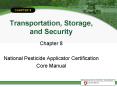 Transportation, Storage, and Security PowerPoint PPT Presentation