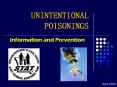 UNINTENTIONAL POISONINGS PowerPoint PPT Presentation
