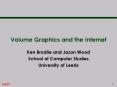 Volume Graphics and the Internet PowerPoint PPT Presentation