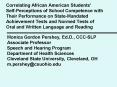 Correlating African American Students PowerPoint PPT Presentation