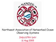 Northwest Association of Networked Ocean Observing Systems