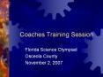 Coaches Training Session PowerPoint PPT Presentation