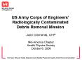 US Army Corps of Engineers Radiologically Contaminated Debris Removal Mission PowerPoint PPT Presentation