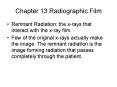 Chapter 13 Radiographic Film PowerPoint PPT Presentation