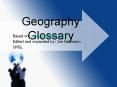Geography Glossary PowerPoint PPT Presentation
