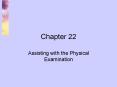 Assisting with the Physical Examination PowerPoint PPT Presentation