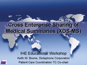 IHE Educational Workshop