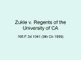 Zukle v. Regents of the University of CA PowerPoint PPT Presentation
