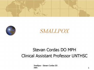 SMALLPOX