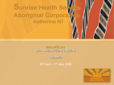 Sunrise Health Service
