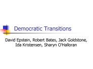 Democratic Transitions