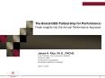 The BoardCEO Partnership for Performance: Fresh insights into the Annual Performance Appraisal PowerPoint PPT Presentation