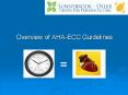 Overview of AHAECC Guidelines PowerPoint PPT Presentation